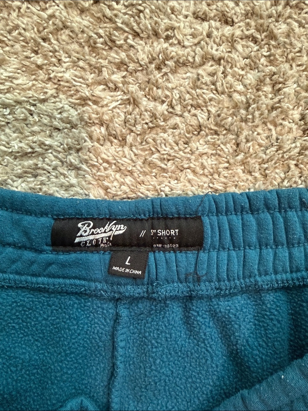 Men’s 5” Inseam Casual Drawstring Sweatshorts - Picture 2 of 2